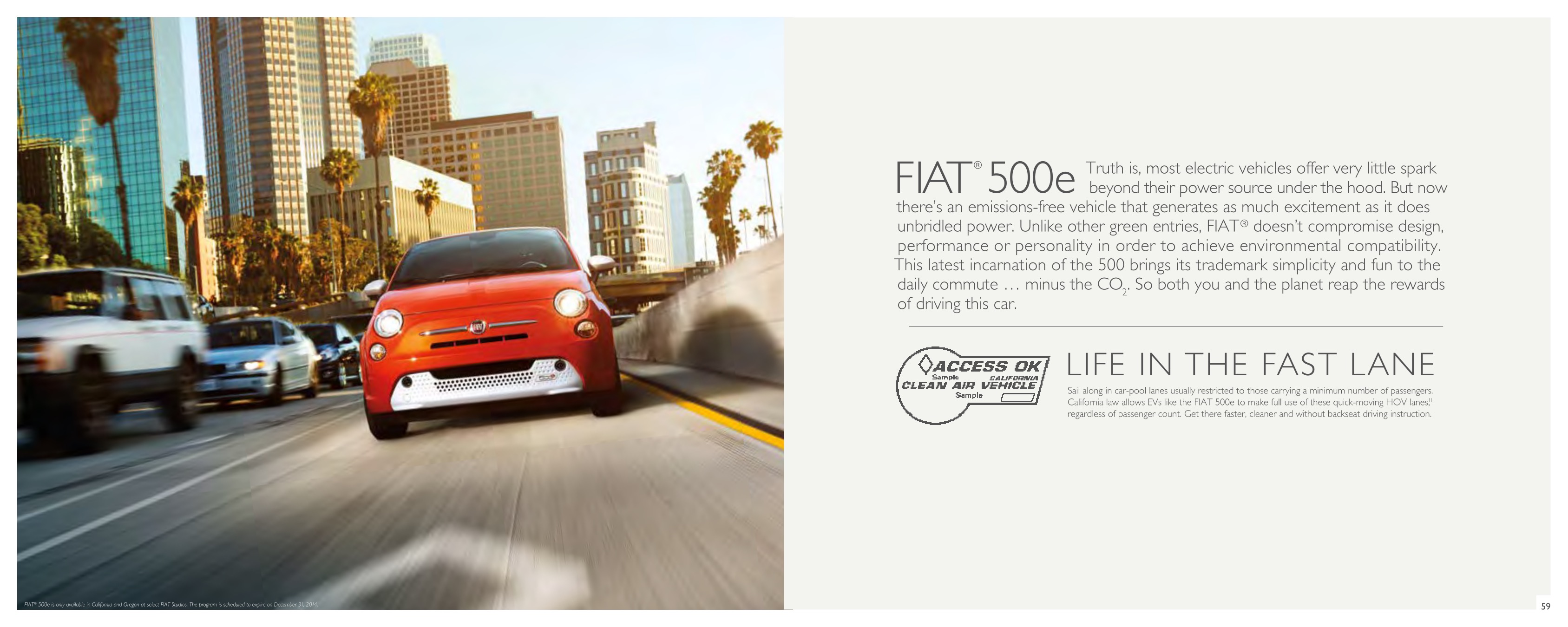 2015 Fiat 500 Brochure Page 11